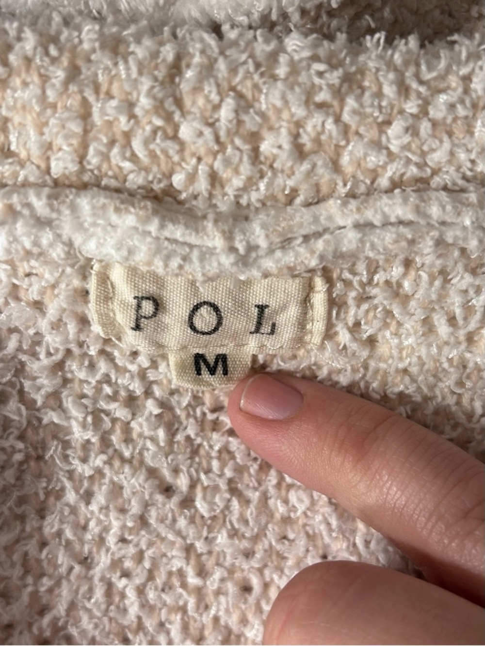 POL Crushed Velvet Ultra Soft Star Hoodie - Picture 3 of 4